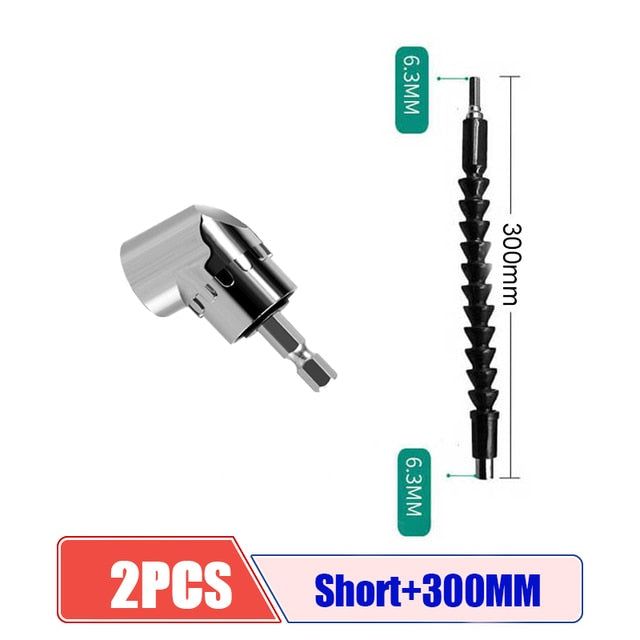 TDG Flexible  Right Angle Drill Attachment Extension Kit