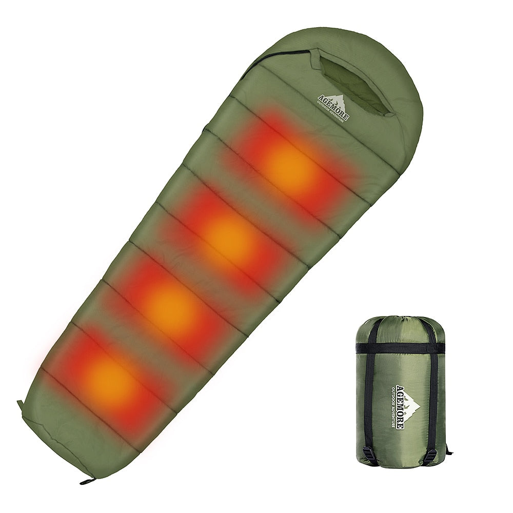 TDG Outdoor Waterproof Ultralight Heating Sleeping Bag