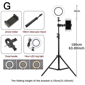 TDG Camera Studio Ring Light With Stand