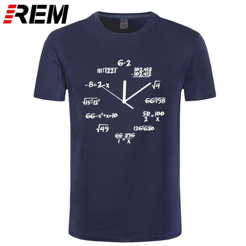 TDG Math Clock Print T Shirt