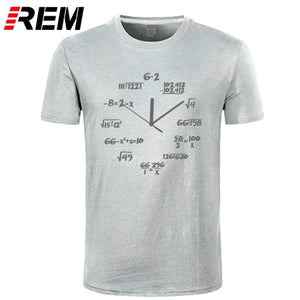 TDG Math Clock Print T Shirt