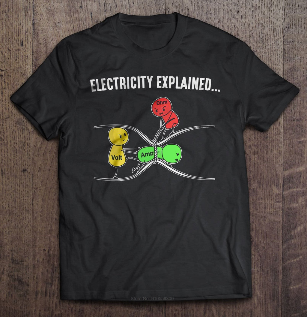 TDG  Electricity Explained Ohm's Law Fashion T-shirt