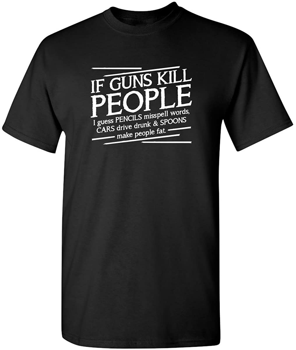 TDG Gun Sarcasm Crew Neck T-Shirt
