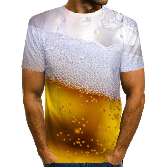 TDG Beer 3D Printed T Shirt