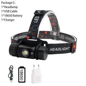 TDG  Induction Headlamp LED  Rechargeable 1000LM