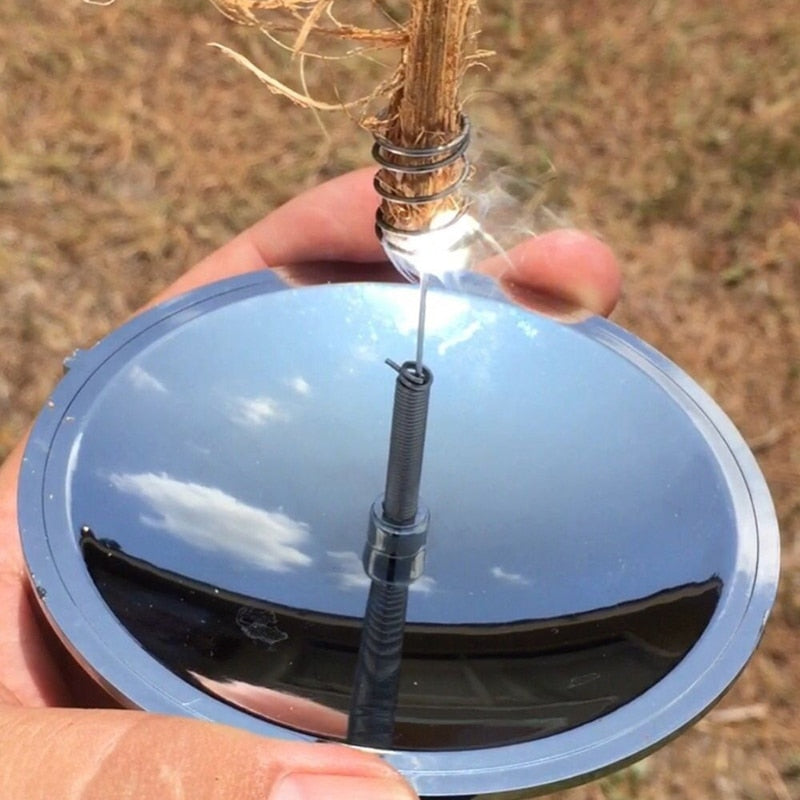 TDG Outdoor Camping Survival Solar Lighter Fire Starter