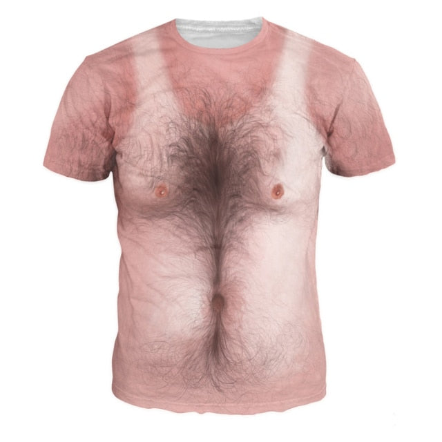 TDG  3D Muscle Simulation T-shirt