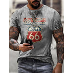 TDG America Route 66 Printed T-Shirt