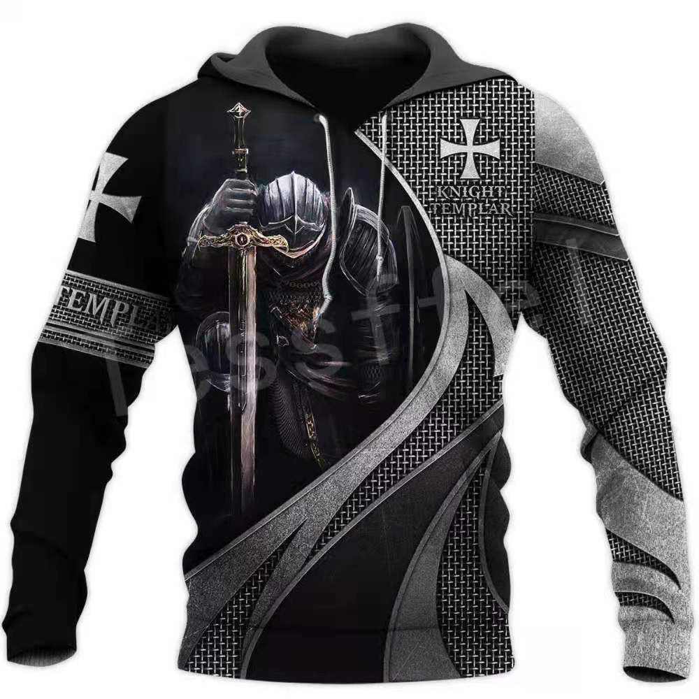 TDG  Medieval Knight pullover hoodie
